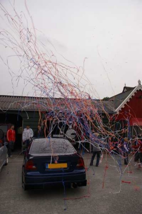 Confettiekanon incl 4 shooters 